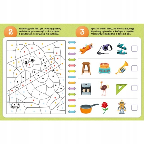 Łamigłówki 5-latka Do nauki do zabawy Książeczka edukacyjna Aksjomat