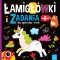 Łamigłówki i zadania 6-latka książeczka edukacyjna labirynty krzyżówki