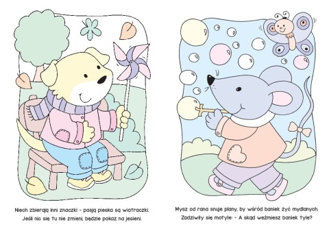 Malowanka wodna Koloruję wodą Zwierzęta kreatywna kolorowanka dla dzieci