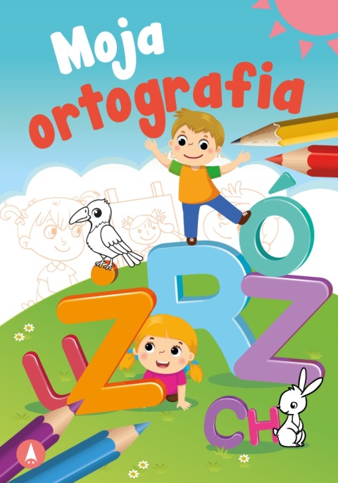Moja ortografia nauka pisowni dla dzieci książeczka edukacyjna Skrzat