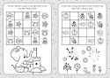 Moje łamigłówki książeczka z zagadkami i sudoku dla dzieci Edukacyjna