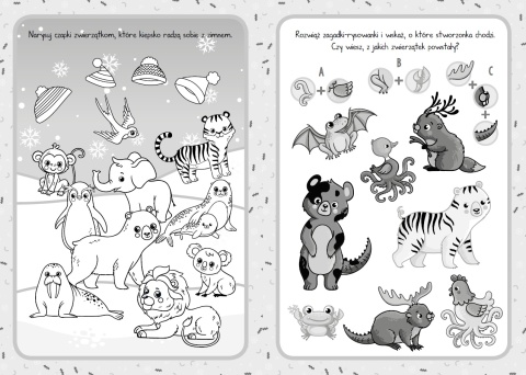 Moje zwierzęta książeczka z zadaniami o zwierzętach dla przedszkolaków