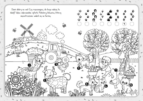 Moje zwierzęta książeczka z zadaniami o zwierzętach dla przedszkolaków