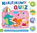 Naklejkowy quiz 3+ Aksjomat aktywizująca Książeczka z naklejkami dla dzieci