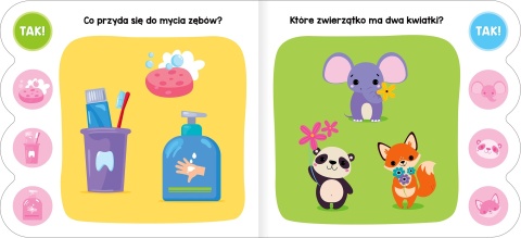 Naklejkowy quiz 3+ Aksjomat aktywizująca Książeczka z naklejkami dla dzieci