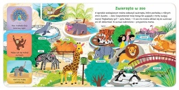 Poznaję zwierzęta kartonowa książeczka edukacyjna dla najmłodszych Aksjomat