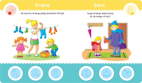 Quiz 2-latka z kotkiem Książeczka edukacyjna z naklejkami Aksjomat