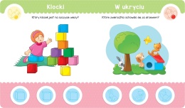 Quiz 2-latka z wiewiórką Zabawa naklejkami i test wiedzy malucha - Aksjomat