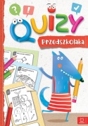 Quizy przedszkolaka książeczka edukacyjna Aksjomat dla dzieci 4-6 lat