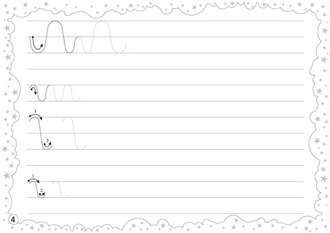 Rysujemy szlaczki ćwiczenia grafomotoryczne przygotowanie do nauki pisania