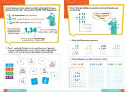 Ułamki książka edukacyjna dla klas 4-5 ćwiczenia matematyczne z przykładami