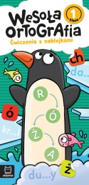 Wesoła ortografia klasa 1 nauka pisowni książeczka dla dzieci Aksjomat