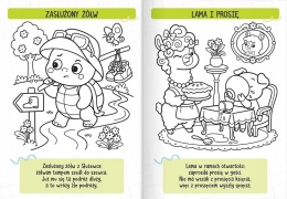 Wierszyki logopedyczne dla dzieci książeczka edukacyjna kolorowanki