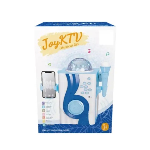 Zestaw Do Śpiewania Karaoke Mikrofon Piosenki Dźwięki Efekty Świetlne